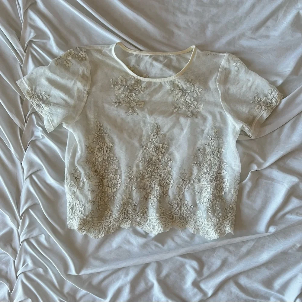🕊️Sheer Intimate Top🕊️ - Picture 3 of 4